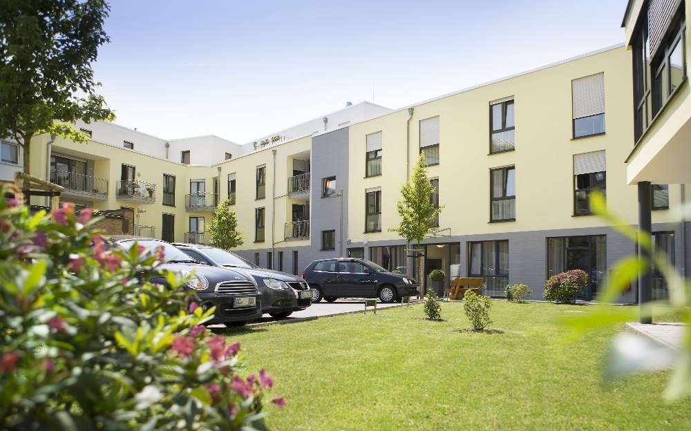 Wohnanlage an der Stadthalle Alsdorf -Aussenansicht