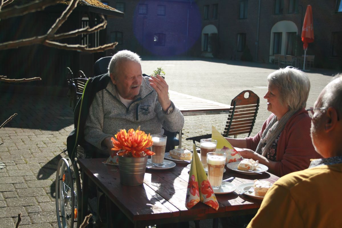 Wohnanlage Gut Köttenich in Aldenhoven - Garten