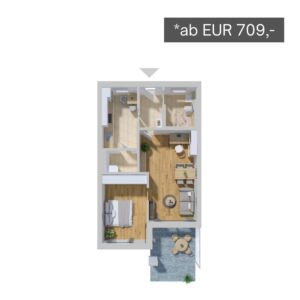 Seniorendomizil Haus Adrian Grundriss Wohnung 3