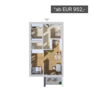 Seniorendomizil Haus Adrian Grundriss Wohnung 5
