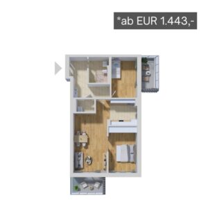 Seniorendomizil Haus Adrian Grundriss Wohnung 7