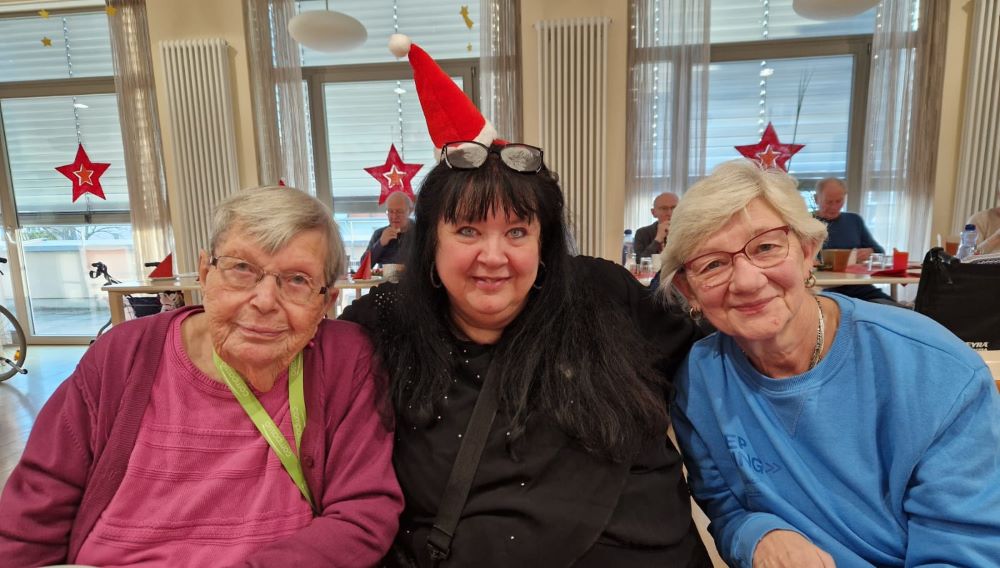 Das Haus Melchior feierte Weihnachten mit stimmungsvollen Feiern in den Wohnbereichen