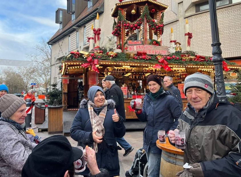 Das Seniorendomizil Haus Sibylla besuchte den Sternlesmarkt in Ettlingen