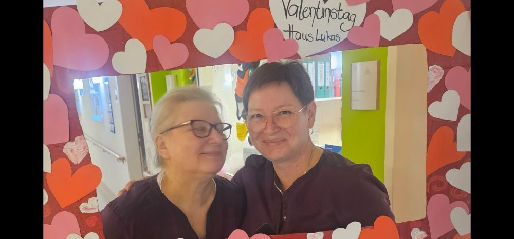 Liebevoller Valentinstag im Haus Lukas