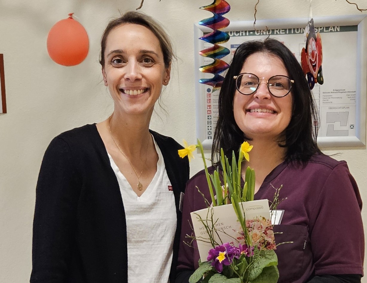Neue Betreuungsassistentin im Haus Elfriede