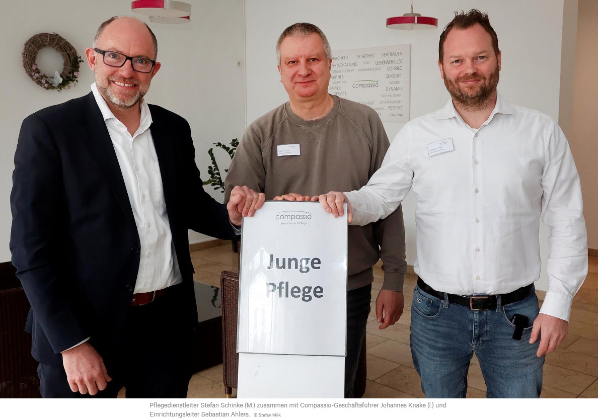 Junge Pflege im Haus Volkermann – eine besondere Aufgabe