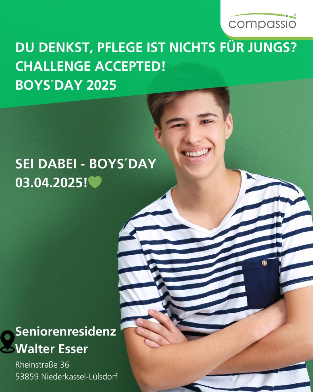 Boys’Day 2025 in der Seniorenresidenz Walter Esser