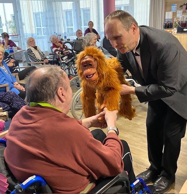 Zaubershow im Haus Dominic