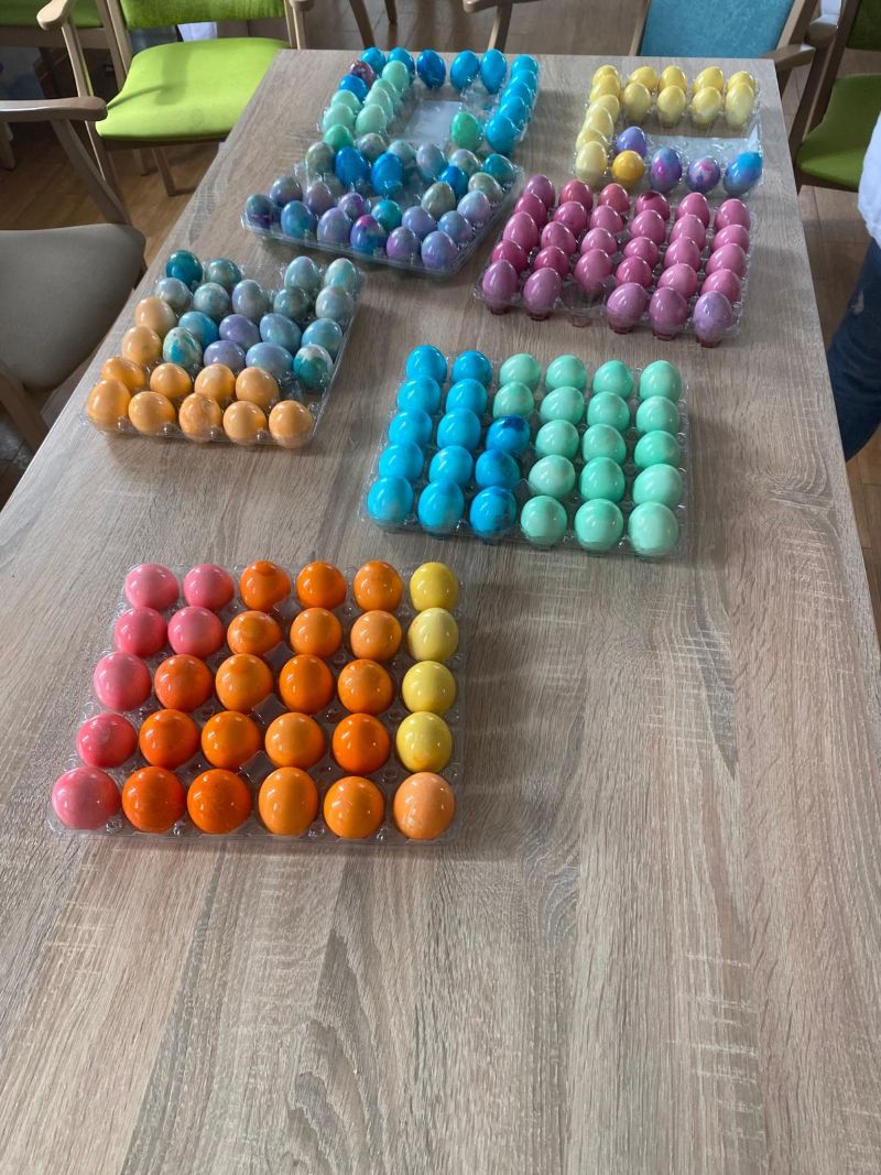 Bunte Osterfreude im Haus Valentin