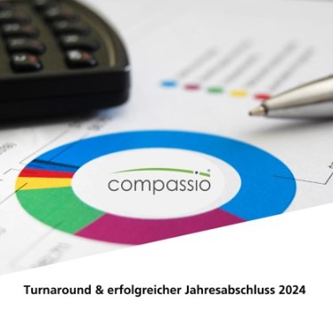 Entgegen dem Branchentrend: compassio zurück in der Gewinnzone