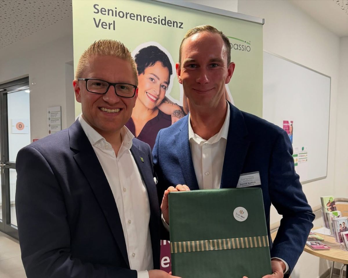 Feierliche Eröffnung der Seniorenresidenz Verl