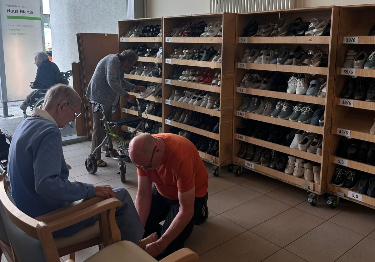 Schuhe shoppen im Haus Martin