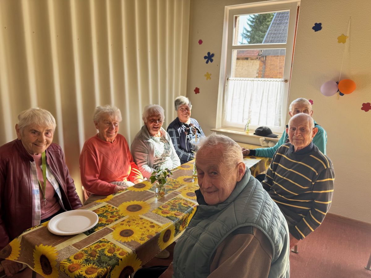 Waffel-Essen im Friedrich Fröbel Kindergarten