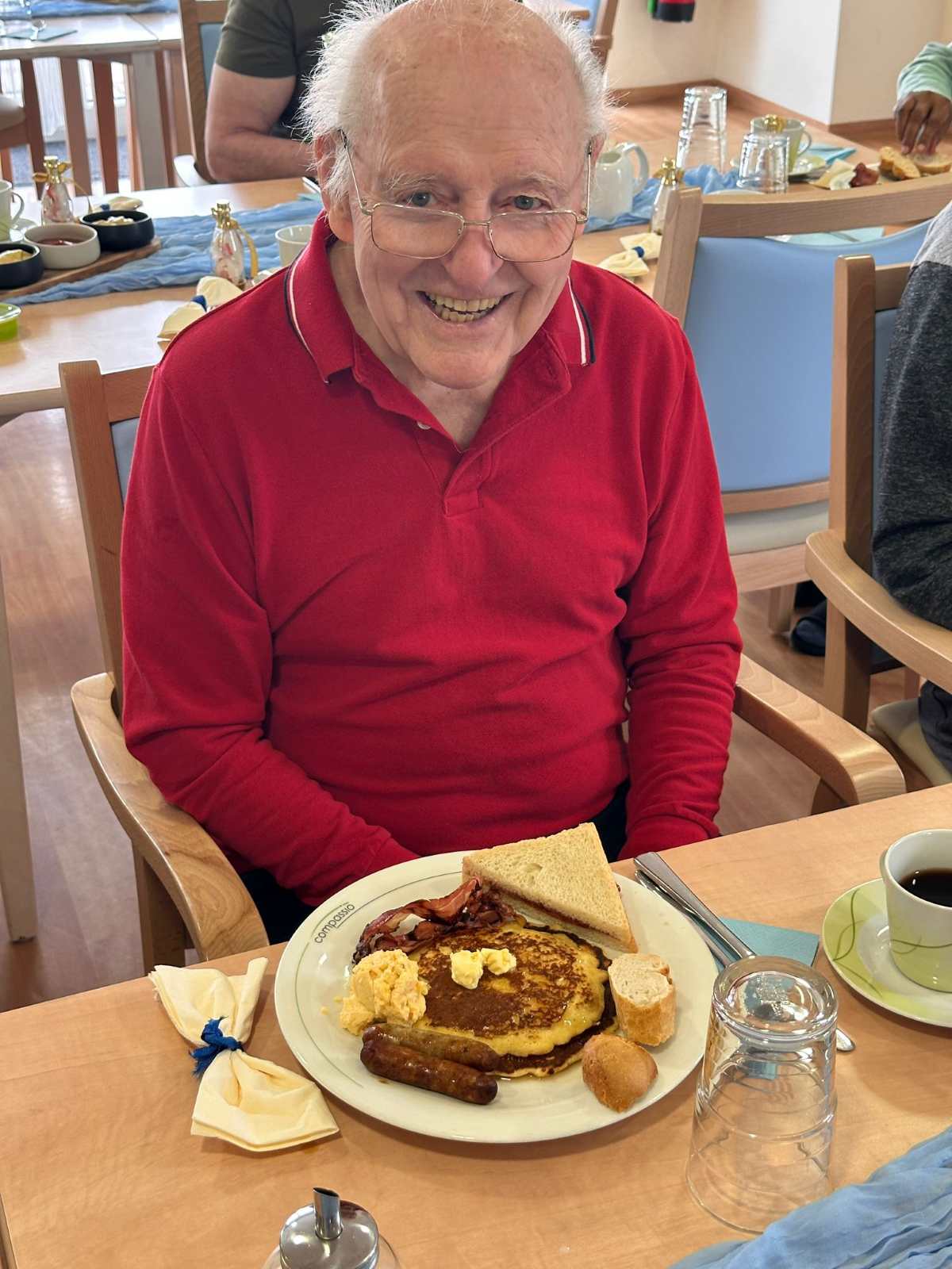 Vatertag im Haus Martin: Amerikanisches Frühstück
