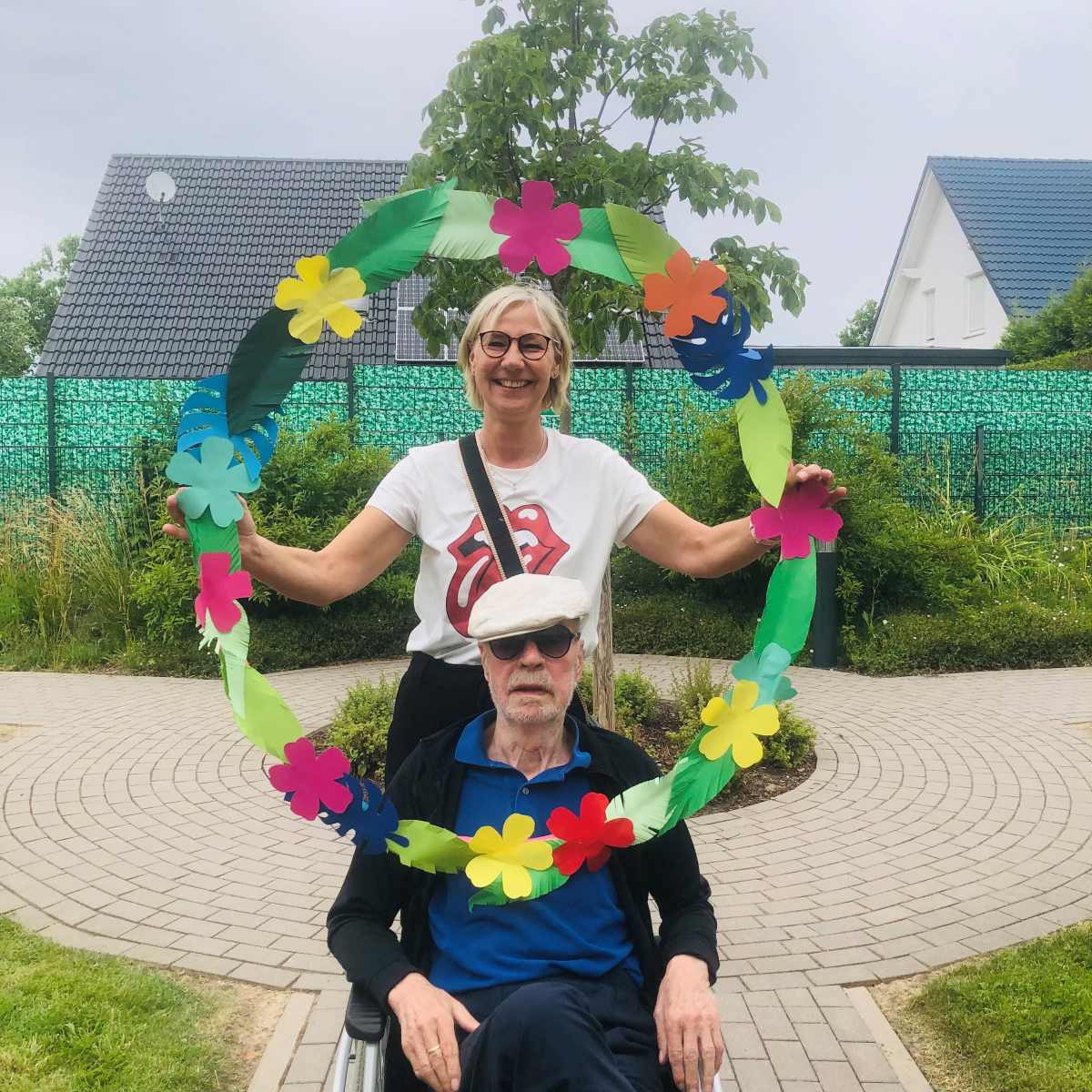 Sommerfest mit Hawaii-Flair in der Seniorenresidenz Extertal