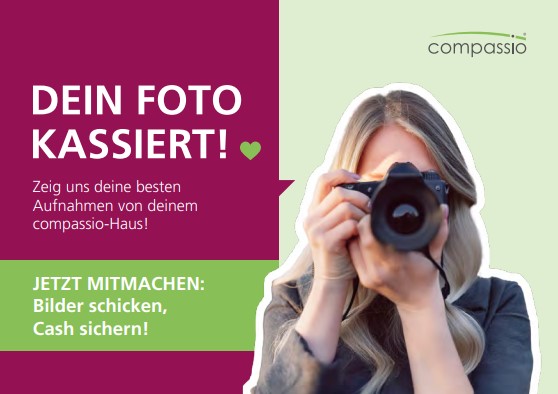 Mach mit beim compassio Fotowettbewerb!