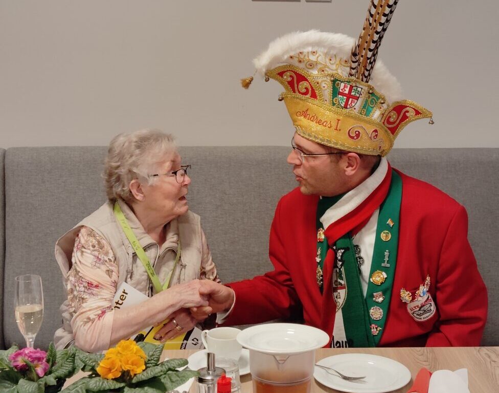 Karnevalsstimmung im Seniorendomizil am Grubenfeld