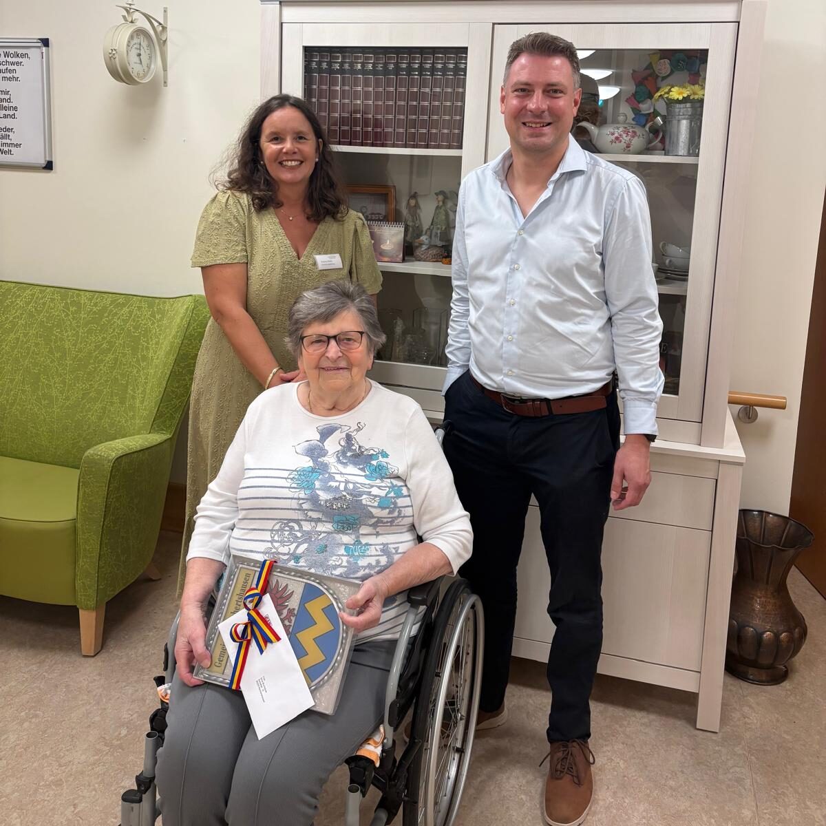 85. Geburtstag von Erna Buchbauer im Haus Raphael